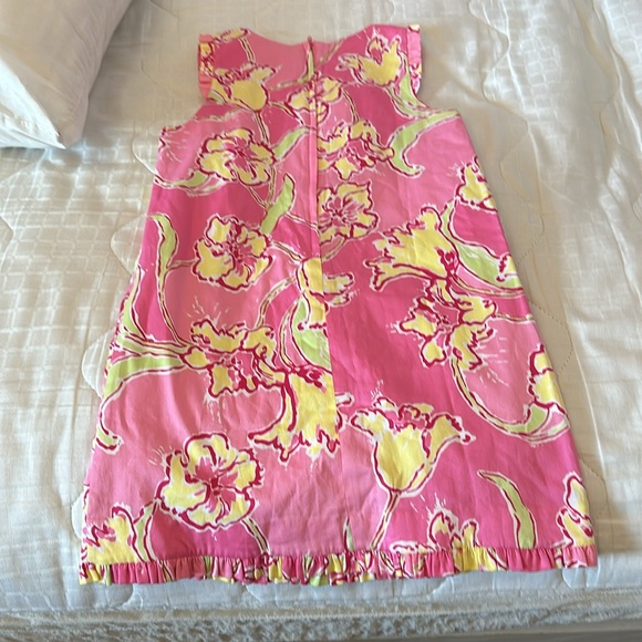 Adorable like new girls size 10 Lilly Pulitzer pink & yellow f
dress- price FIRM - Picture 5 of 5